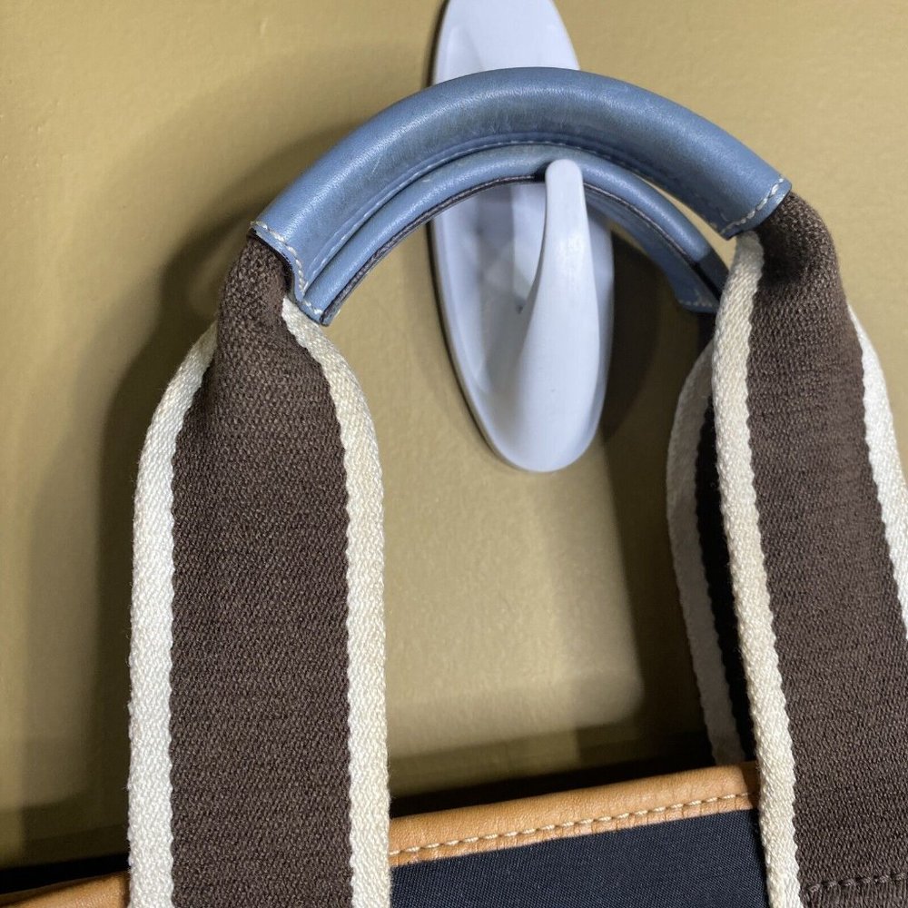 coach Mini Hampton lunch tote nylon bag blue designer - Picture 8 of 8